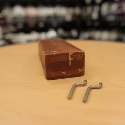 Vintage Wood Block w/ 2 Pegs image 4