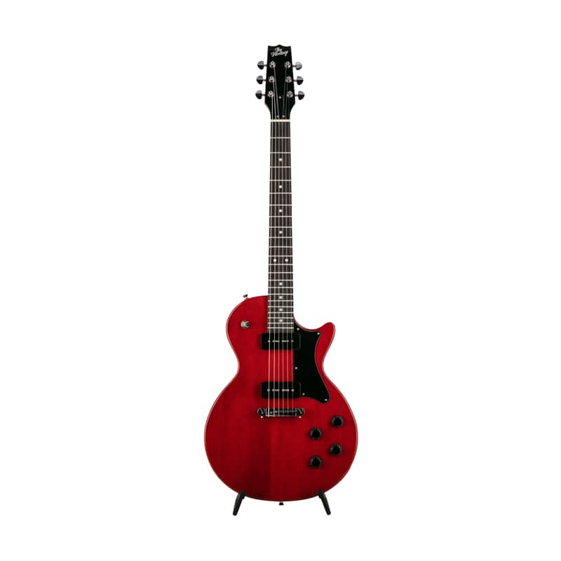 Heritage Ascent Collection H-137 P90 Electric Guitar, Vintage Cherry imagen 1