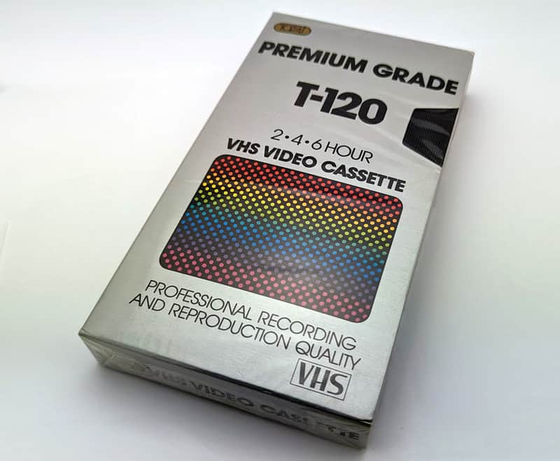 Tozai T-120 Premium Grade VHS Video Cassette - Brand New - Factory Sealed image 1