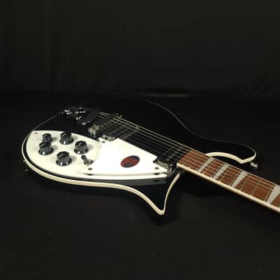 Rickenbacker 620 Electric Guitar Jetglo w/Hard Case image 15