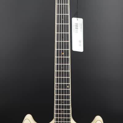 Ibanez AMH90-IV Artcore Expressionist Ivory image 7