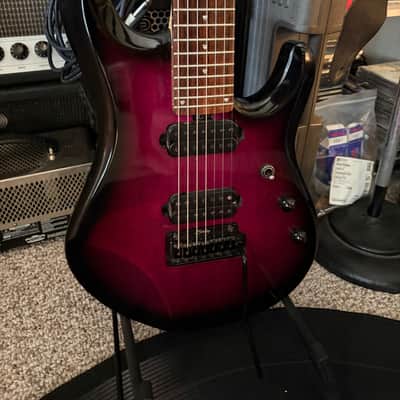 2015 Sterling By Music Man JP70 - Purple Burst image 2