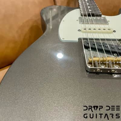 Schecter Custom Shop PT Wembley Studio Electric Guitar w/ Case-Charcoal Metallic Aged Nitro image 13