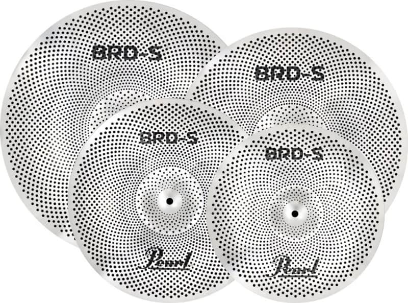 Pearl BRDS Low Volume 4-piece Cymbal Pack image 1