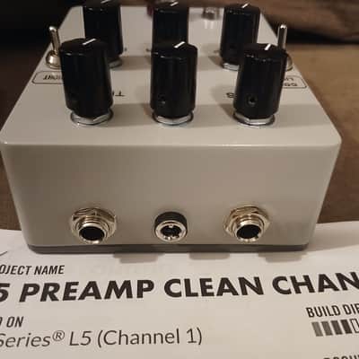 PigStompPedals - Aion FX - L5 preamp (clean channel) - Industrial grey image 1
