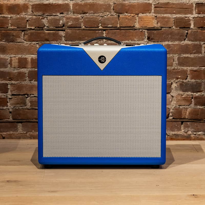 Divided by 13 CJ 11 1x12 Combo - Regency Blue / Ivory Bronco image 1