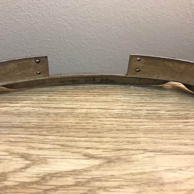 Slingerland Radio King 14" Vintage 1950's Nickel Drum Hoop image 2