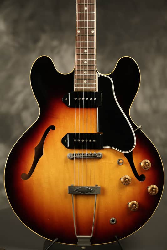 1960 Gibson ES-330 TD Sunburst CLEAN w/original Brown hardshell case image 1