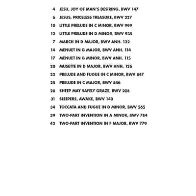 Bach Meets Jazz Piano Solo Songbook image 2