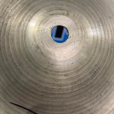 Zildjian - 18" A Crash Cymbal (Cracked) 1350g 1960s - Natural image 10