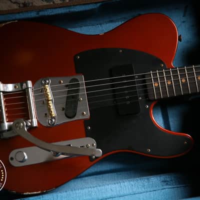 2024 Fender Custom Shop LTD 60s Tele Jazzmaster Bigsby Burnt Copper Relic image 5
