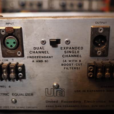 UREI  546 Dual Parametric Equalizer image 12