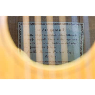 1946 Levin Model 102 12-string Bass Lute natural image 13