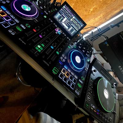 Denon Prime 4 Standalone DJ System 2019 plus Denon LC6000 Controller and cases image 3