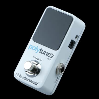 TC Electronic Polytune 2 Mini Poly-Chromatic Tuner Pedal | Reverb