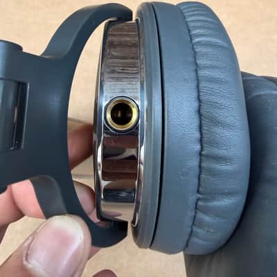 OneOdio Professional Wired Over-Ear DJ Monitoring Headphones Dual-Jack Gray/Gold image 6