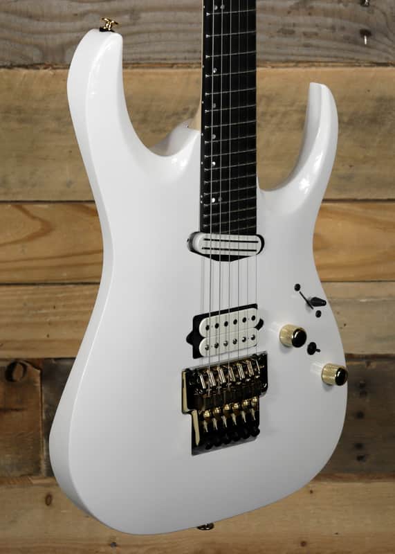 Ibanez Prestige RGA622XH Electric Guitar White w/ Case image 1