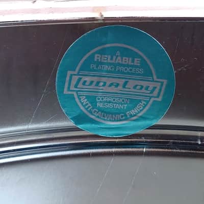 Ludwig Supraphonic 5x14" Snare Drum B/O 10Lug Vintage80s Aluminum/Chrome 2240015 image 11