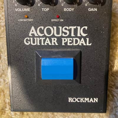 SR&D Rockman Acoustic Guitar Pedal 1993 - 1994 - Black image 1