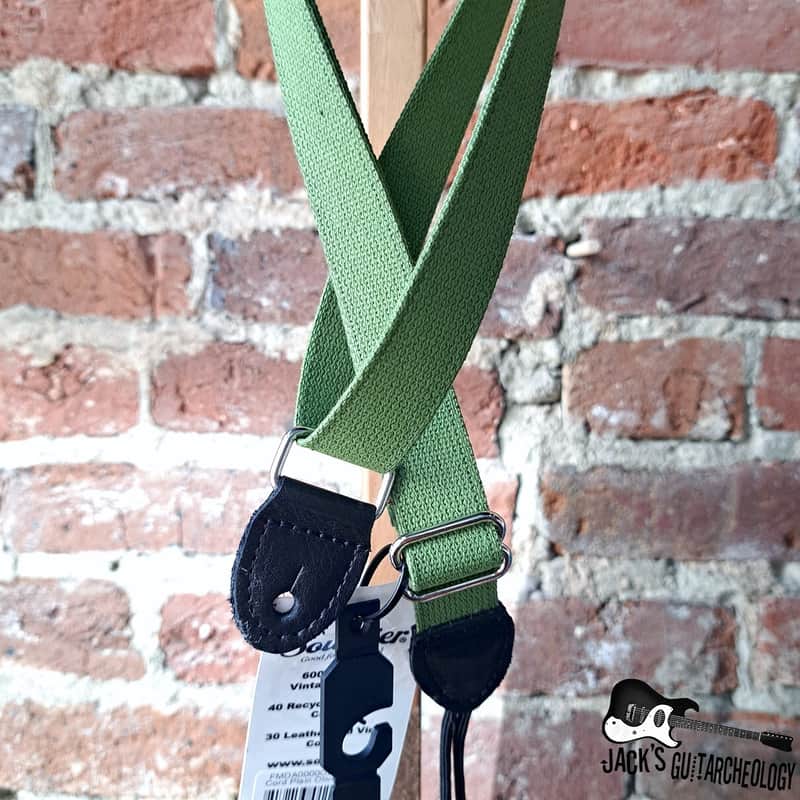 Souldier Solid Mandolin Strap - Olive Drab imagen 1