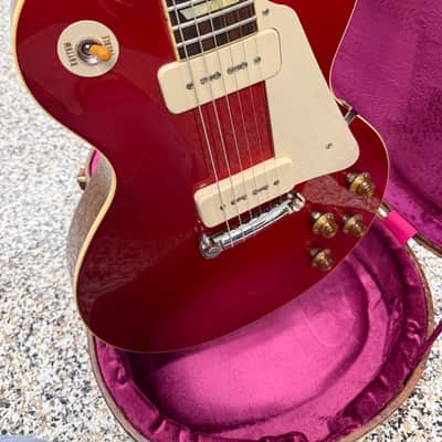 Gibson Chambered Reissue Les Paul 2014 - Cherry Red image 2