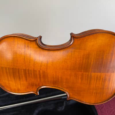 Mathias Thoma Model 60 Handcrafted European 13" Viola Outfit with Case and Bow image 4