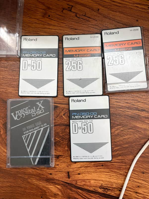 Roland M-256E Memory Card, D-50 D50 | Reverb