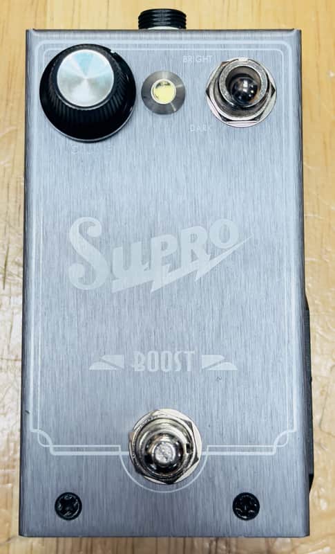 Supro 1303 Boost Effects Pedal w/box image 1