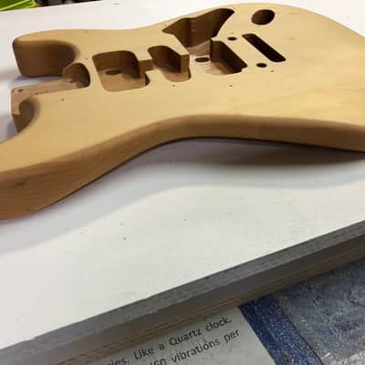 Charvel SoCal 2011 natural Guitar body, unpainted MIM image 7