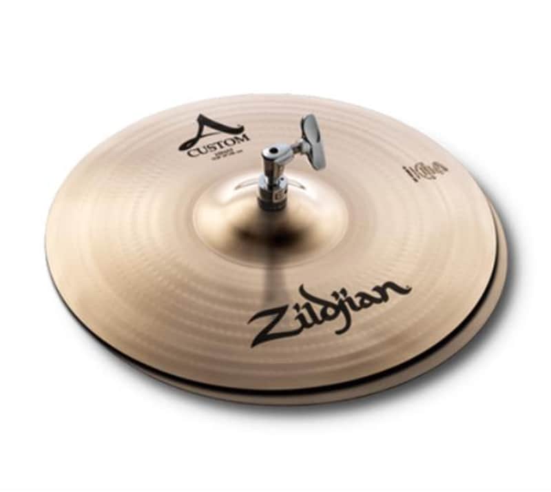 Zildjian A Custom 14" Hi-Hats image 1