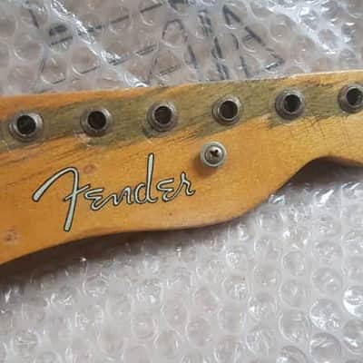 1956 FENDER TELECASTER MAPLE NECK USA - V SHAPE image 8