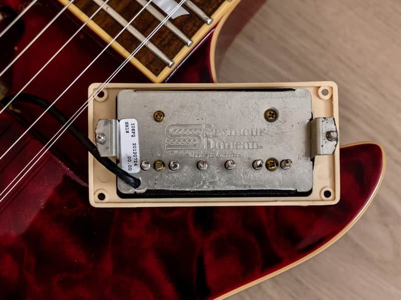 2012 Edwards ESP Limited Model E-LP-92SD QM Electric Guitar | Reverb