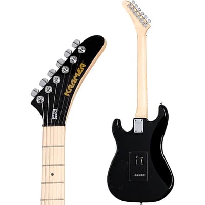 Kramer Baretta Special Maple Fingerboard Electric Guitar - Black image 3