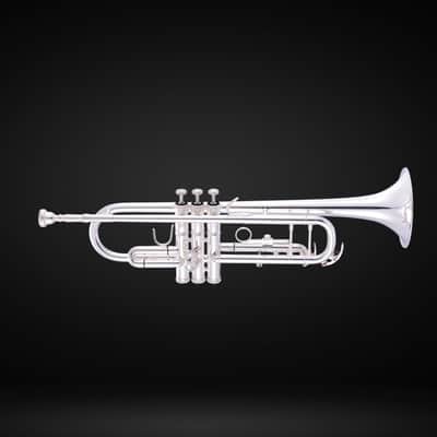 John Packer JP151S Bb Trumpet w/Case, Silver Plated image 1