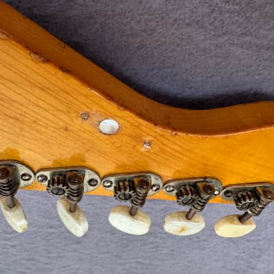Hofner 173 brown vinyl 1963 OHC - fretjob, pickup rewind & more image 16
