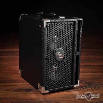 Phil Jones Bass C2 Compact 2x5” 200W 8-ohm Speaker Cabinet w/ Cover - Black image 3