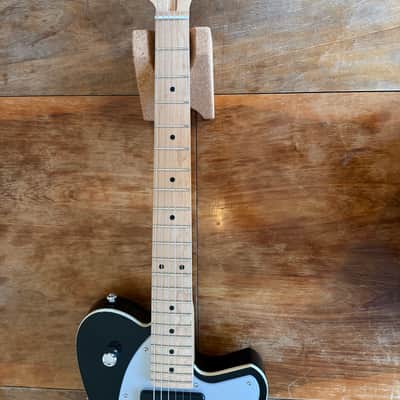 Reverend Double Agent OG MBK (Charger H90) – Mint – w/ Reverend Two-Tone Case – Bass Contour image 5