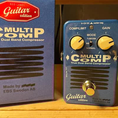 EBS MultiComp True Dual Band Compressor | Reverb