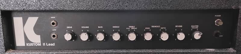 Vintage Kustom 1970s Kustom II Lead guitar cmbo amplifier model II L SC image 1
