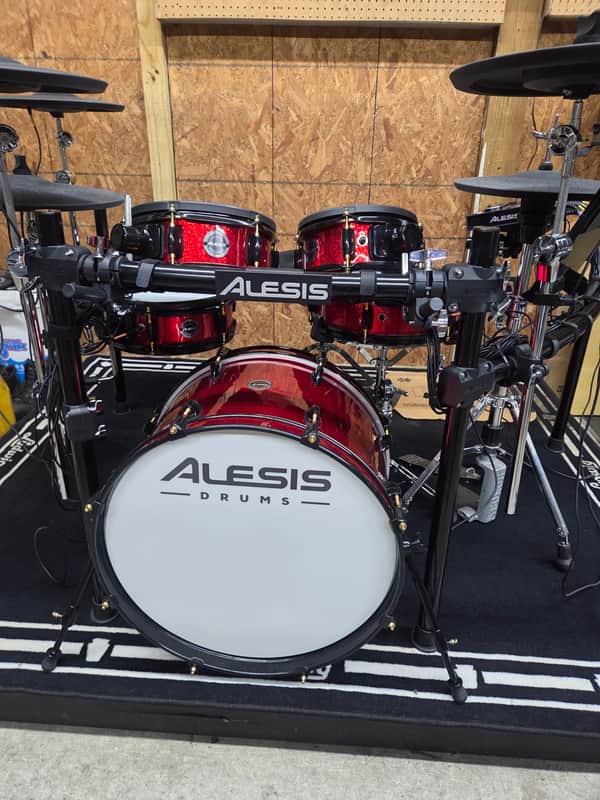 Alesis Strike Pro Special Edition Electronic Drum Set 2010s - Black / Red image 1