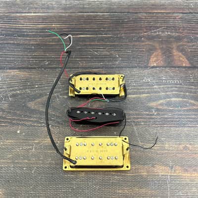 90s Ibanez DiMarzio IBZ USA F1/C3/F2 HSH Pickup Set image 3