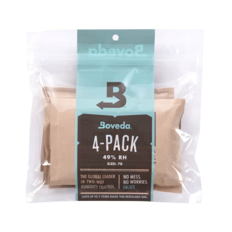 Boveda 2-Way Humidity Control Refill 4-Pack 49% RH Size 70 image 1