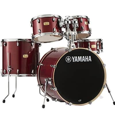 Yamaha Stage Custom Birch 5-piece Shell Pack - Cranberry Red image 1