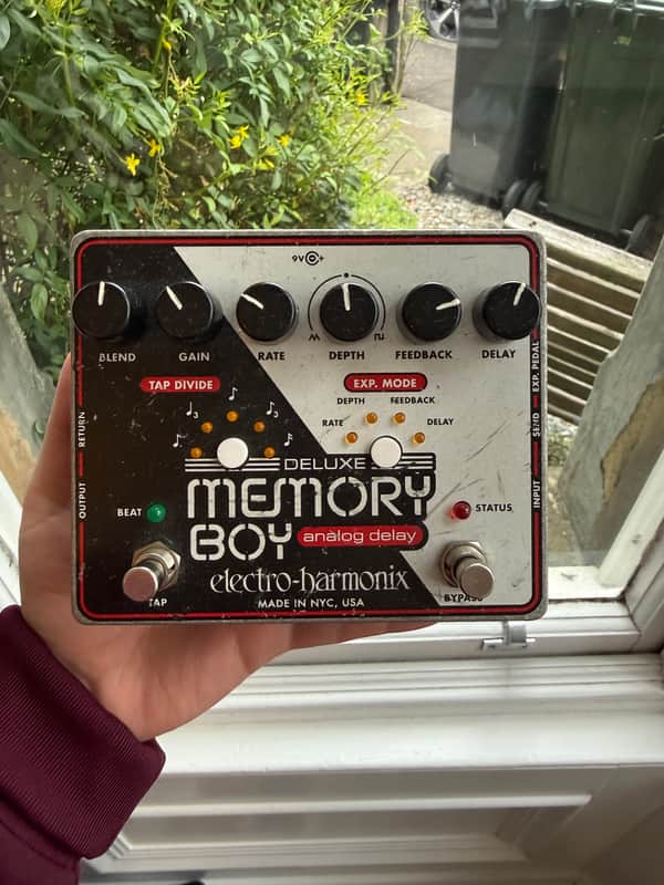 Electro-Harmonix Deluxe Memory Boy Tap Tempo Analog Delay