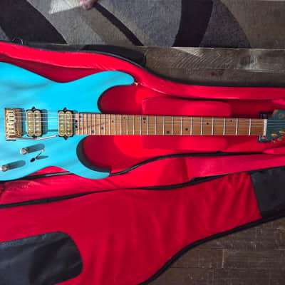Charvel Angel Vivaldi Signature Pro-Mod DK24-6 Nova 2023 - Lucerne Aqua Firemist image 19