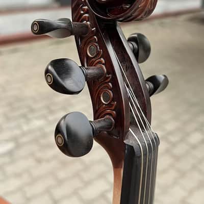 SONG Master 5 string Violin 4/4,Bird's eye wood Shell Purfling,Great sound#15828 image 8