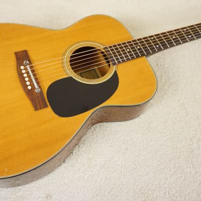 Vintage 1970s Penco A-6 Natural 000 Acoustic Guitar Hoshino Gakki MIJ image 2
