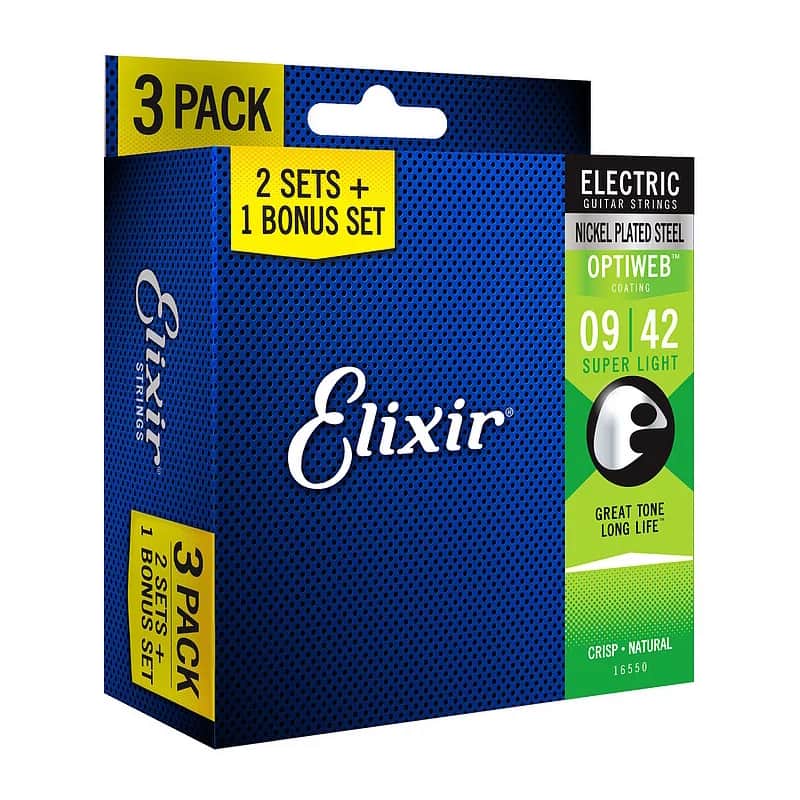 Elixir Electric Optiweb 09-42 image 1