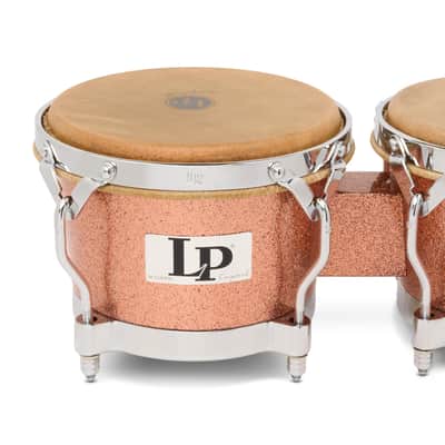 LP Martin Cohen Traditional Fiberglass Champagne Sparkle Bongos image 3