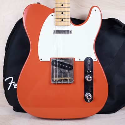 Fender Traditional '50s Telecaster MIJ 2022 Fiesta Red Japan w/ Bag image 1